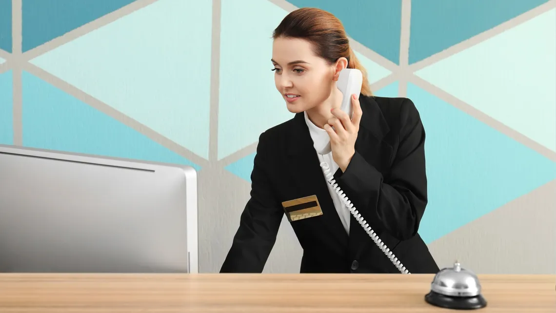 come diventare receptionist d'albergo
